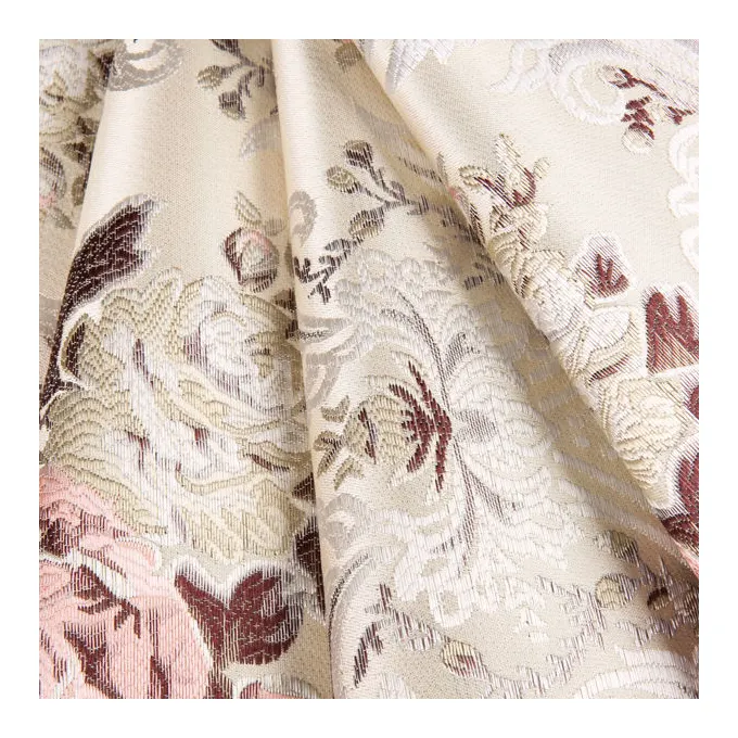 Tissu jacquard en brocade, plusieurs motifs, étoffe jacquard, populaire