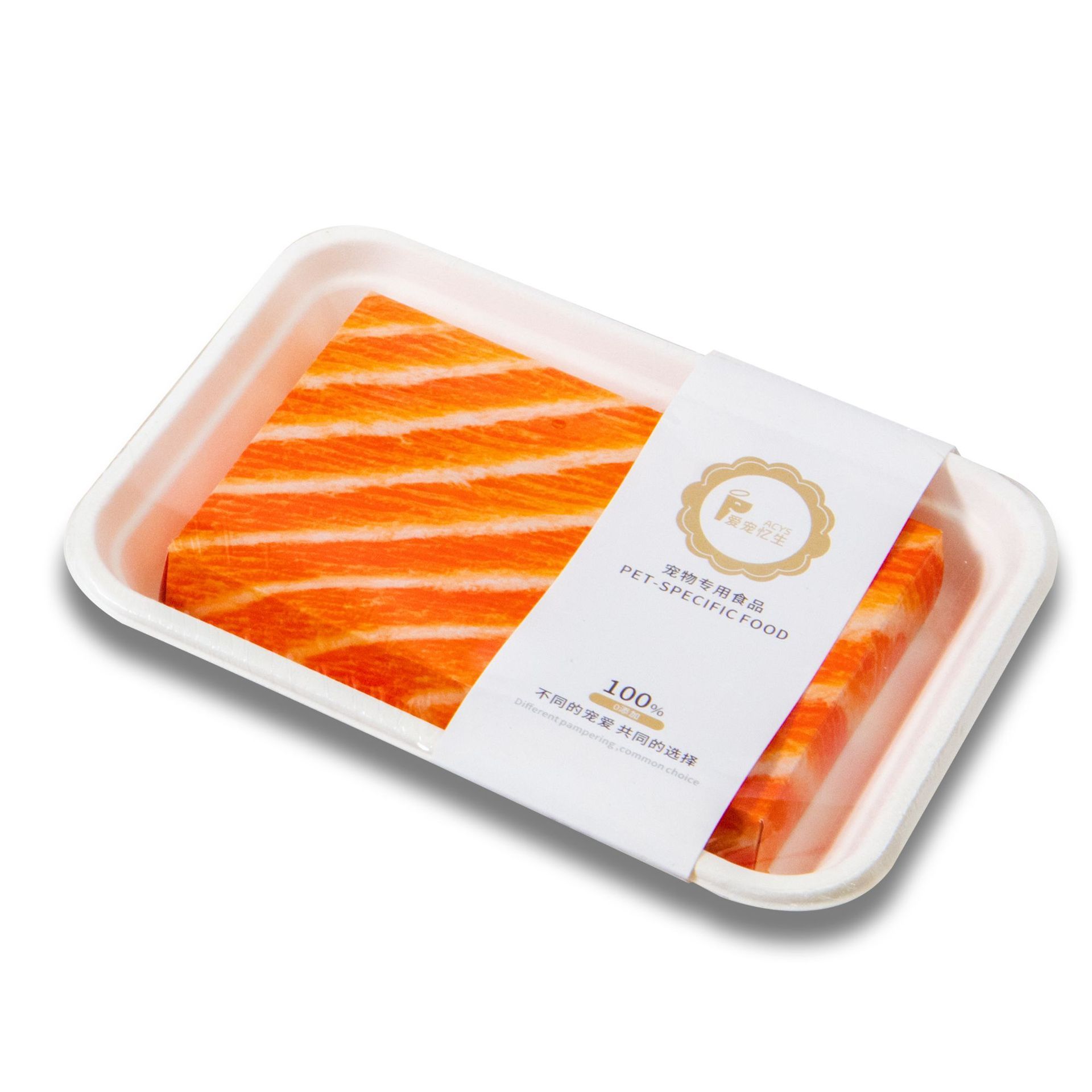 Salmón blanco - en plato