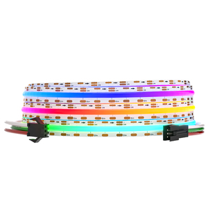 DC5V FCOB COB RGB IC <strong>LED</strong> Light 12mm WS2811 <strong>180</strong> <strong>LEDs</strong> 90 Pixels/m Addressable Rainbow Color Flexible COB Digital <strong>Led</strong> Pixel Strip - Product Image 1