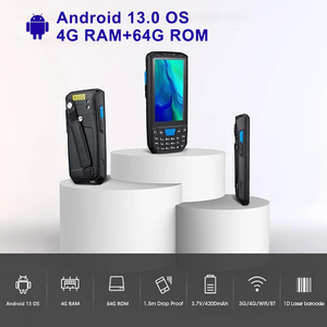 ラグリンハンドヘルド4G + 64G Android 13 OS産業PDA 1D 2Dバーコード & NFC RFIDスキャナーWi-Fi通信パスポートスキャン用 - Product Image 5
