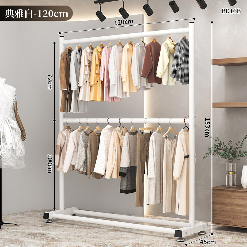 Séchage double couche 120 cm - Choix de qualité blanc ivoire