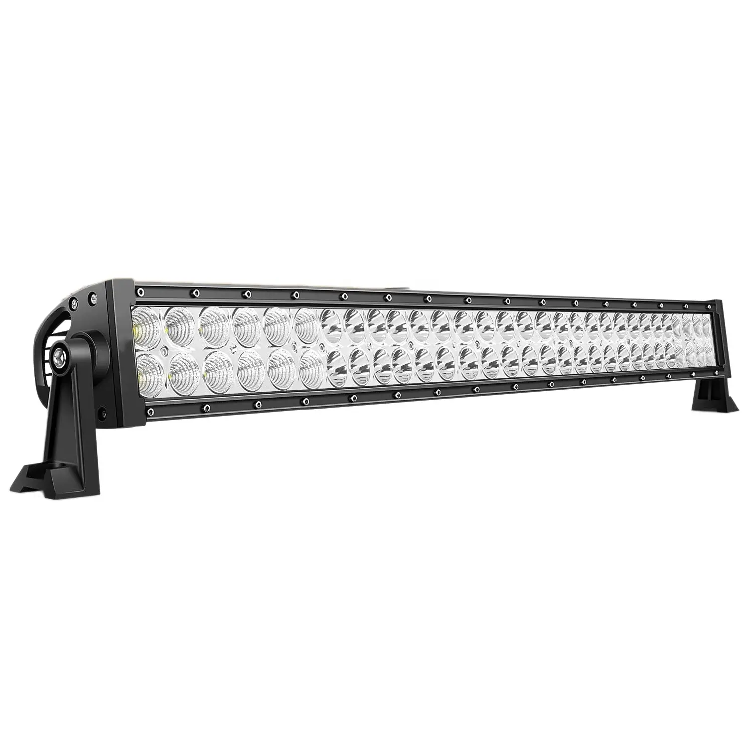 Barre lumineuse LED à Double rangée de 32 pouces, projecteur de 180W, lampe de conduite 12v, lampe de travail hors route, lampe de bateau pour JEEP