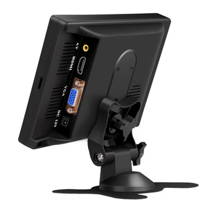 7&quot; Mini Small TV Support Remote Control 1024*600 Resolution Digital Monitor With VGA/AV/HD MI <strong>Video</strong> <strong>Input</strong> for PC <strong>LCD</strong> Screen