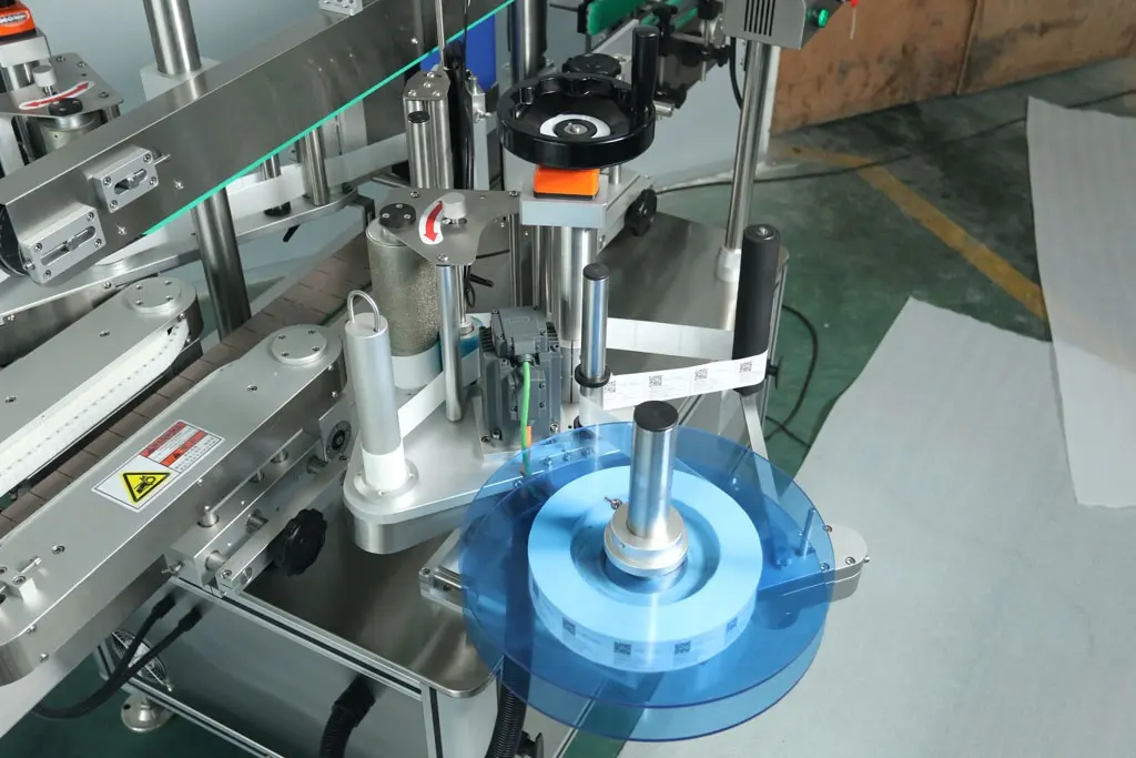 Automatic Double Sides Jar/Bottle/Can/Jam Tube Sticker Water Flat Bottle Labeling Machine For Bottles
