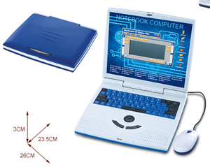ラッキーおもちゃ教育英語ミニコンピューターキッズラップトップラーニングマシン子供用マウス付き - Product Image 2