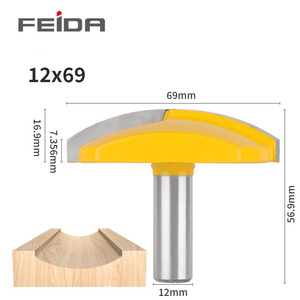 Feida ODM tùy chỉnh 1/2 Shank công cụ chế biến gỗ Carbide bát lớn <span class=keywords><strong>Router</strong></span> <span class=keywords><strong>bit</strong></span> gỗ khắc dao để khắc và định hình - Product Image 4