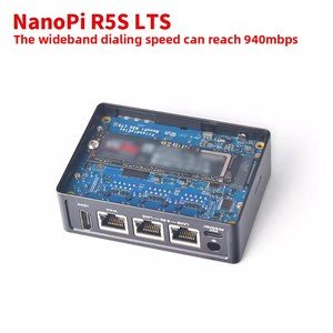 Nanopi R5S LTS Open Source RK3568 Development Board HDMI2 Android 2.5G <strong>Ethernet</strong> Ubuntu <strong>Linux</strong> for Kits