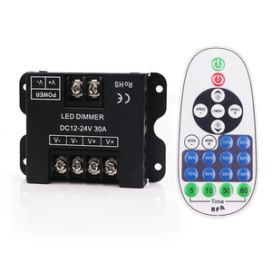 Alta calidad Pwm Dimmer 30A 23 teclas Rf interruptor de atenuación remoto 12V 24V controlador de atenuación Led para luces de neón - Product Image 2