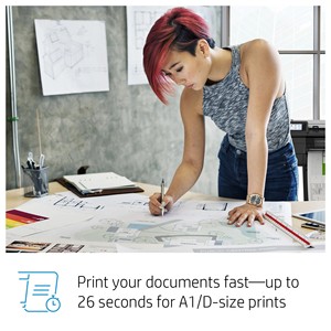 2025 Neue kontinuierliche hoch auflösende Druckmaschine HP Design jet T830 36-Zoll-Farbtintenstrahldrucker - Product Image 4
