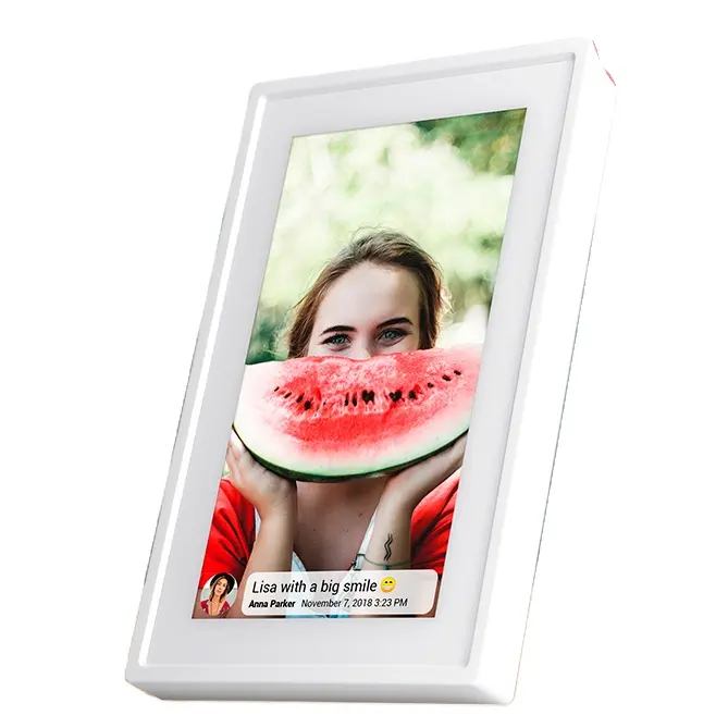 Shenzhen Digital Photo Frames Gifting Senden Sie Fotos von Ihrem Telefon Quick Easy Setup WiFi Digital Picture Frame Display