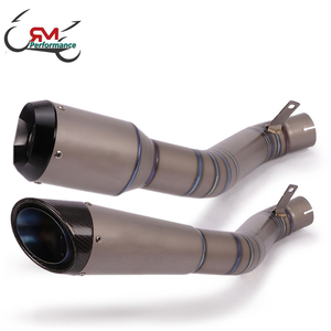 รองเท้าแบบสวมสำหรับ Honda CBR 650 CB650R CB650F,ท่อกลางเชื่อมต่อท่อไอเสียโลหะผสมไททาเนียม CBR650 GP - Product Image 1