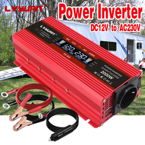 Power Inverter 2000W Solar Inverter Voltage Converter <strong>Dc</strong> to Ac LCD Display 800watt Inverter Factory - Product Image 5