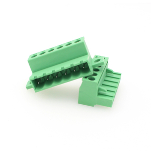 2EDGRKC 5.08 mm Plug-In <strong>Terminal</strong> <strong>Fixed</strong> Chassis Panel Bottom Plate Wire-to-Wire Connection <strong>Terminal</strong> <strong>Block</strong> - Product Image 3