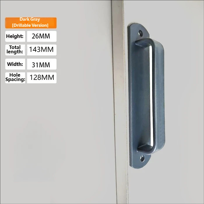 1565#128mm Hole Spacing Dark Gray (screw type)
