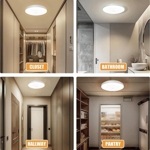 Sensor LED de 3 temperaturas de color, accesorio de iluminación, Detector de movimiento de montaje empotrado para armario interior, pasillo y escalera, cuenta regresiva de 3 temporizadores - Product Image 6