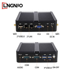 คอมพิวเตอร์ขนาดเล็ก Intel J1900 2 LAN อุตสาหกรรม12V กล่องคอมพิวเตอร์ขนาดเล็กที่มี HDD - Product Image 3