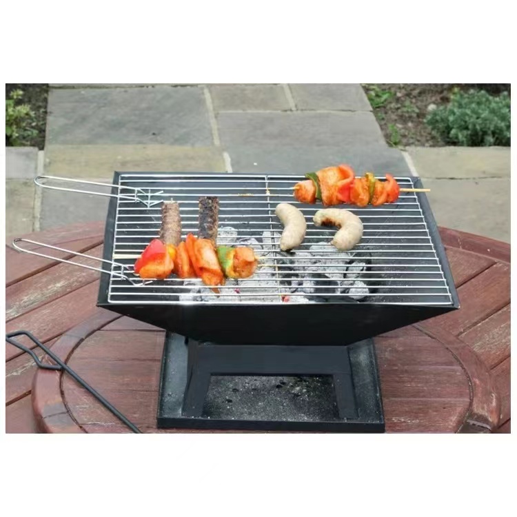 Amazon hot barbecue stove Portable fire pit wood fire Net Outdoor brazier OEM grill for outdoor camping barbecue