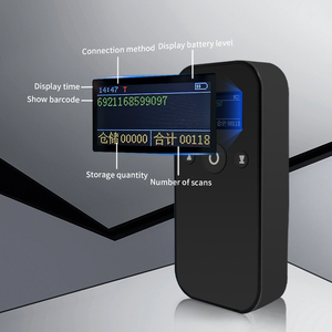 Lector de código de barras BT Mini portátil 2D, tiempo de trabajo prolongado con memoria de batería, lector de escáner de código QR inalámbrico - Product Image 4