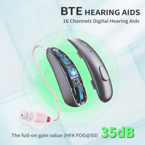 Jinghao Trung Quốc DW2 Sản Phẩm Mới Trọng Lượng Nhẹ Ric BTE Kỹ Thuật Số Máy Trợ Thính Có Thể Sạc Lại - Product Image 2