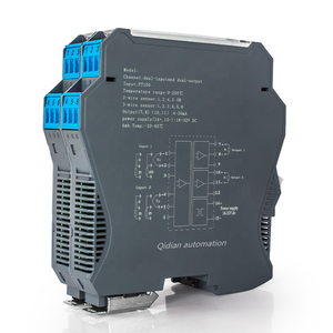 Termocoppie galvaniche ad alta precisione 0.1% alimentate ad anello resistenza di ingresso RTD pt100 a uscita segnale analogico 4-20mA 0-10V - Product Image 4