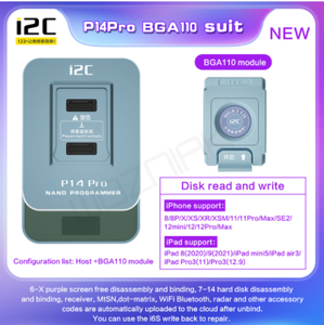 I2C P14 PRO BGA110 BGA70 Festplatten programmierer FÜR 6S-13PROMAX Festplatten tiefen format Überschreiten des P13 SYSCFG-Daten modifizierungs-und Schreib werkzeugs - Product Image 4