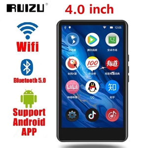 เครื่องเล่น MP3หน้าจอสัมผัสแบบเต็มจอสำหรับแอนดรอยด์ Wi-Fi BT V5.0 Ruizu 4.0นิ้ว8/16GB เครื่องเล่นเพลงพร้อมลำโพง, FM, e-book, วิดีโอ - Product Image 4
