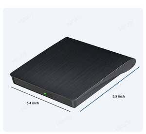 光盘刻录机光盘驱动器USB外部DVD rw播放器读卡器驱动器兼容桌面视窗、Linux和苹果 - Product Image 3