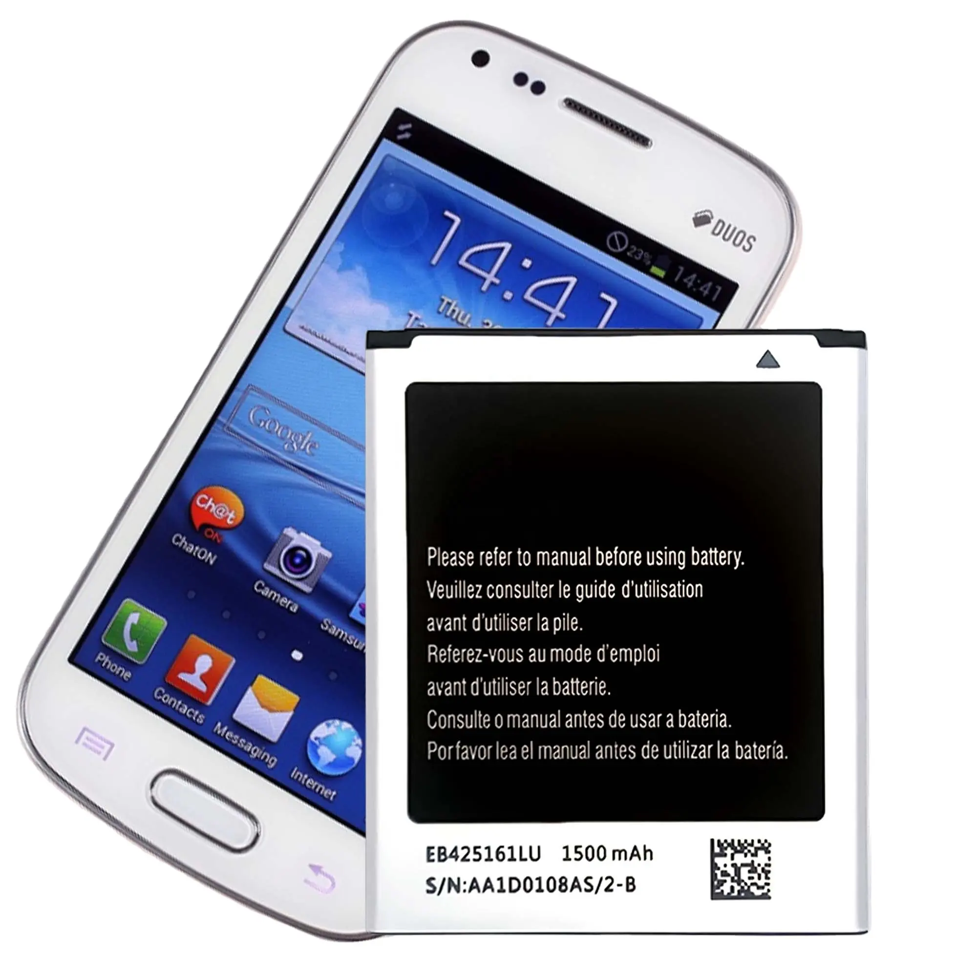 Samsung Galaxy j1 mini 2016 I8160 için cep telefonu pil S7560 S7562 s7battery S7580 s7i8i8190 iebi739 I759 iebeb425lu lu