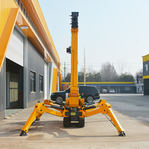 10 Ton Diesel Spider Crane 2025 Programa de alivio arancelario Montaje de estructura de acero