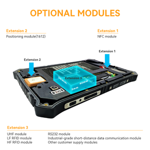 OEM T71 IP67 7 pulgadas resistente Android Tablet PC ordenador al por mayor uso industrial con 8 + 128 NFC RFID lector escritor y cámara - Product Image 4