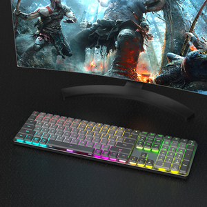 111 Keys Low Profile Game <strong>Keyboard</strong> Rgb Backlit Game Wireless Mechanical <strong>Keyboard</strong> PC <strong>Computer</strong> - Product Image 5