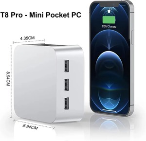 カスタマイズ可能なミニPC新しいIntel Celeron N150プロセッサデュアルLAN 16GB DDR4 AU/US/EUビジネスミニコンピュータ13日発売T8 Plus - Product Image 2