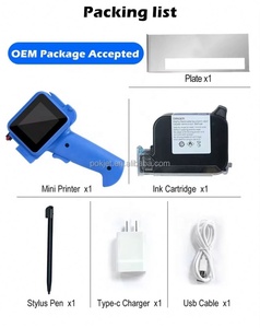 Nuovo palmare barra di codifica data Mini getto d'inchiostro per il sacchetto di plastica Qr codice stampante data Coder portatile scaduto data Logo - Product Image 5
