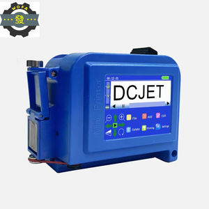 Tragbarer Handheld 12,7mm Desktop 5 Zoll Produktions datum Oberflächen druck flasche QR-Code Chargen nummer Drucker Codier maschine