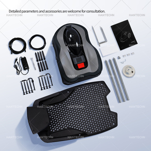 Robot cortacésped Hantechn para uso doméstico, se carga automáticamente, evita la lluvia, Robot cortacésped inteligente con control remoto - Product Image 3