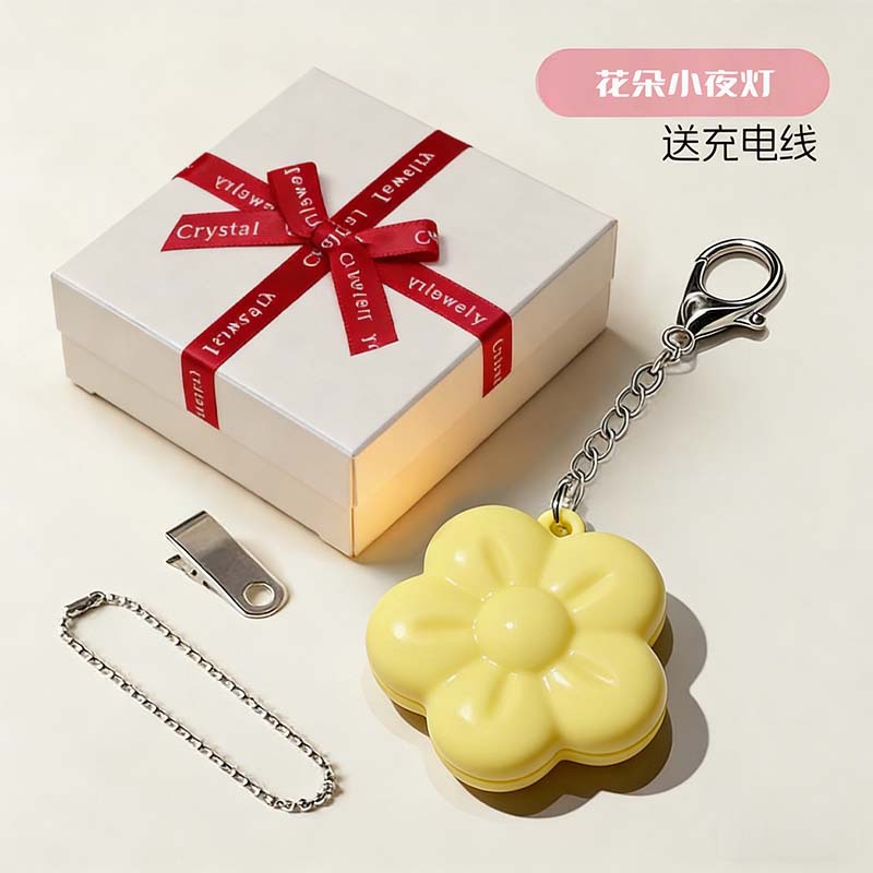 Coffret cadeau fleurs jaunes double brin
