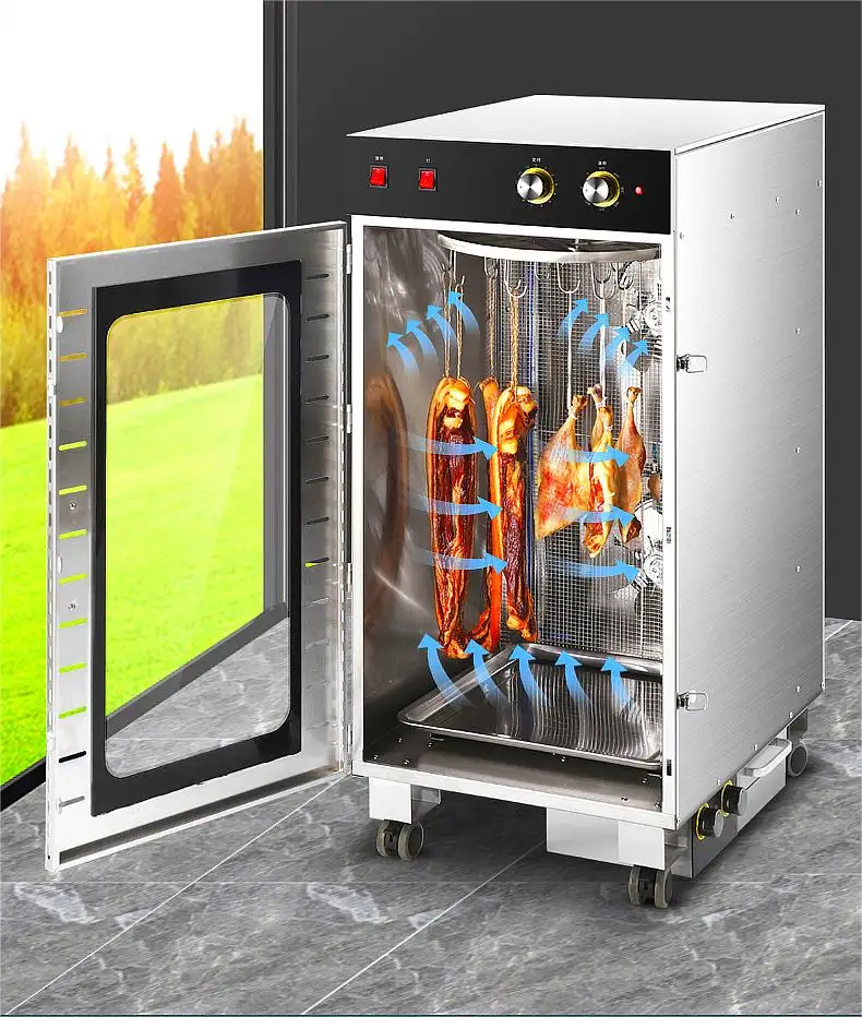 Professional sausage dehydrator Household Sausage drying machine and bacon meat beef jerky food dryer