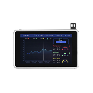 Registrador de datos de análisis de datos de pantalla CEM de 7 pulgadas para laboratorio, almacén, temperatura, humedad, punto de rocío, fecha y hora, compatible con ODM OEM - Product Image 1