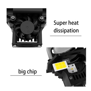 G110 3570 w 11000lm 9-32v mükemmel ışık şekli led projektör cips akıllı sıcaklık kontrolü ip68 su geçirmez bi lens farlar - Product Image 2