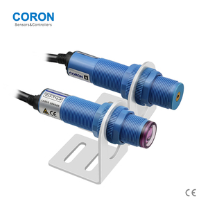 Sensor láser cilíndrico de hilo de plástico NPN para detectar objetos pequeños, rango de detección de 20m, alta precisión, M18, NPN - Product Image 3