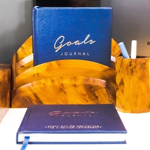 OVO Printing Goal Journal SMART Planner <strong>Habit</strong> Tracker Notebook Weekly Reflections <strong>Book</strong> With Box