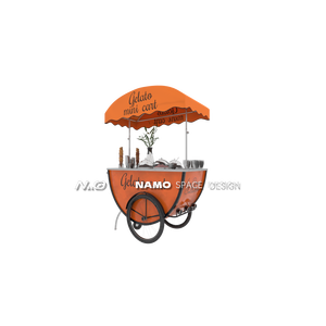 Tay đẩy trái cây sữa đồ uống hiển thị giỏ hàng Snack nước trái cây thực phẩm giỏ hàng <span class=keywords><strong>Ice</strong></span>-<span class=keywords><strong>Cream</strong></span>-<span class=keywords><strong>Cart</strong></span> xe đẩy - Product Image 6