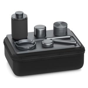 Pembuat lubang rokok LOL Kit, dengan penggiling herbal stoples kaca ramuan tabung penyimpanan aksesori merokok Kit GRATIS Logo kustom - Product Image 4