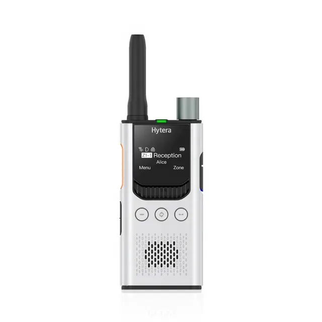 Hytera Rádio Digital S1 Pro (NVOC) LicenceFree PMR446 Rádio bidirecional com cancelamento de ruído 2200mAh Walkie Talkie de longa distância HYT-S35