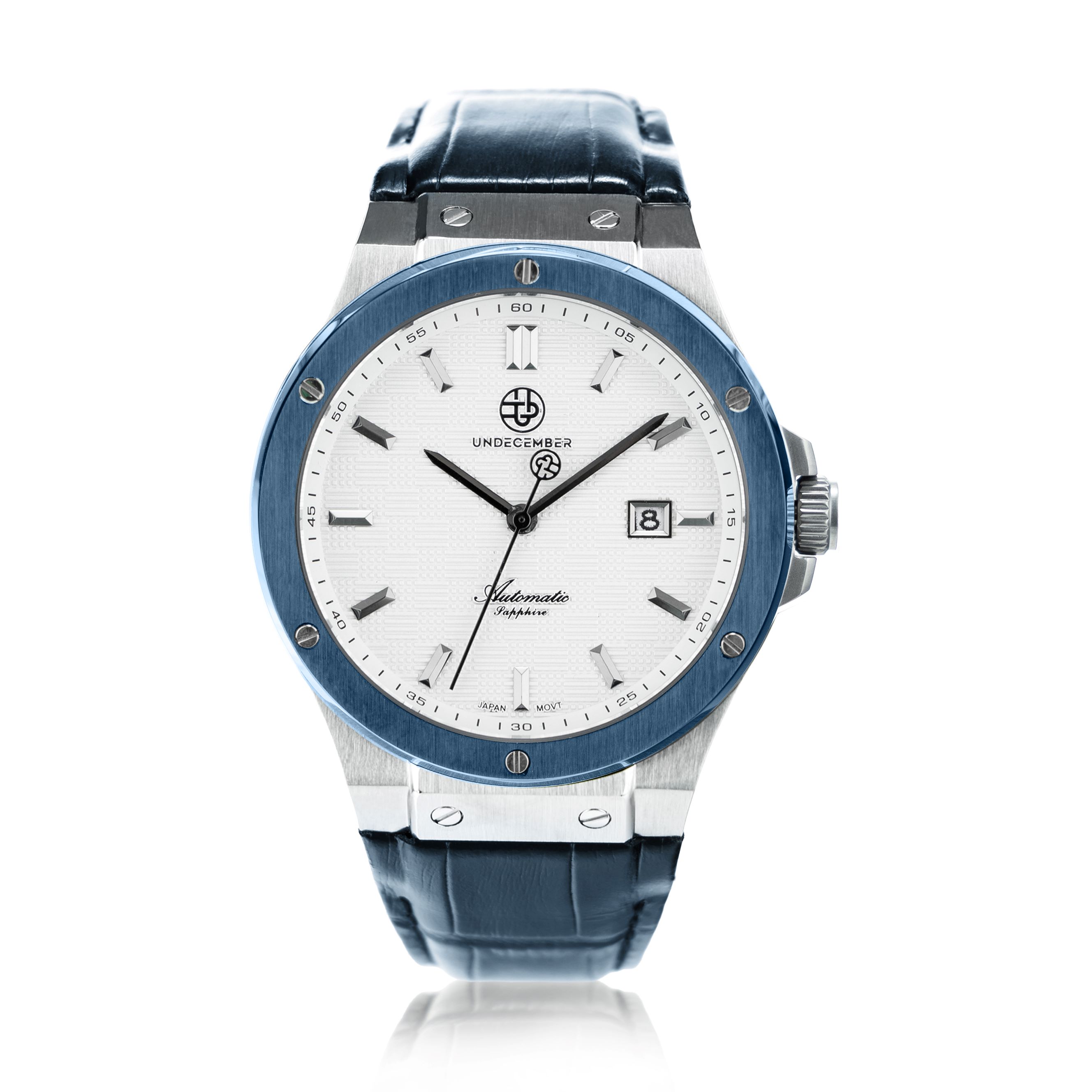 Gris Gunmetal + Bleu & Blanc - I