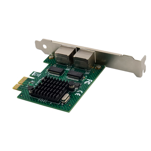 PCIe BCM5718 NetXtremeギガビットネットワークカード2.5GBNIC、2つの10/100/1000 MRJ45ポート付き - Product Image 4