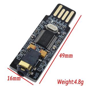 Mini PCM2704 <strong>USB</strong> <strong>Audio</strong> Sound Card DAC Decoder Board Free Drive for PC laptop - Product Image 6