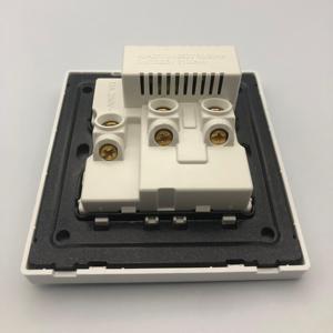通用无框通用串行总线插座，带开关250V 13A额定通用串行总线扩展插座 - Product Image 4
