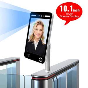 Terminale di presenza biometrico da 10.1 pollici con visione notturna Web Cloud Server Software di controllo di accesso lettore per tornello - Product Image 3