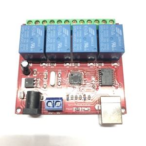 4 Channel DC 5V/12V/24V USB Computer <strong>Control</strong> Switch Relay Module PC ligent Controller